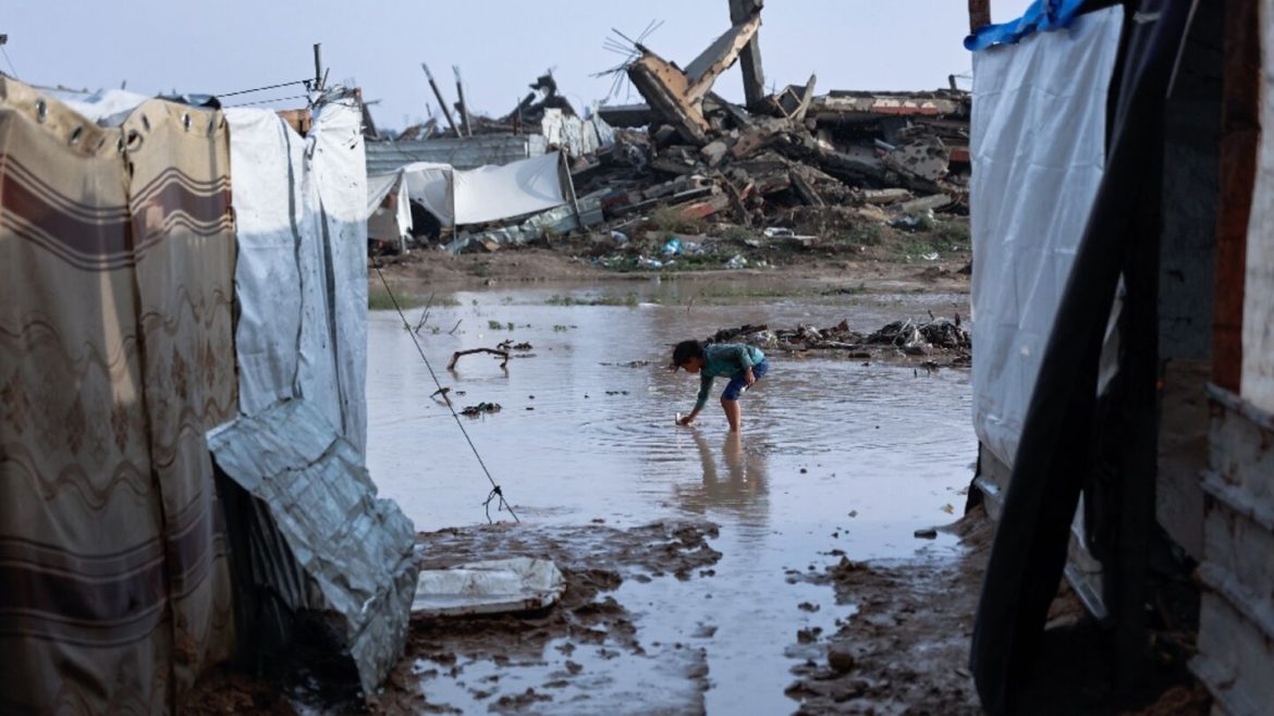 At least 14 killed as winter storms batter Gaza: civil defense