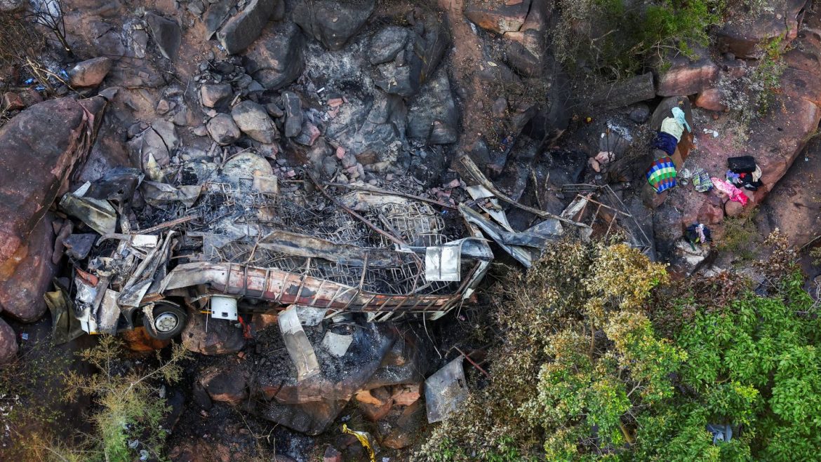 3 killed, over 70 wounded in bus accident in S. Africa