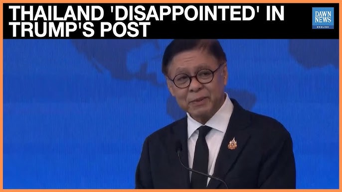 Thai FM says disappointed by Trump’s remarks on Thailand-Cambodia border clashes