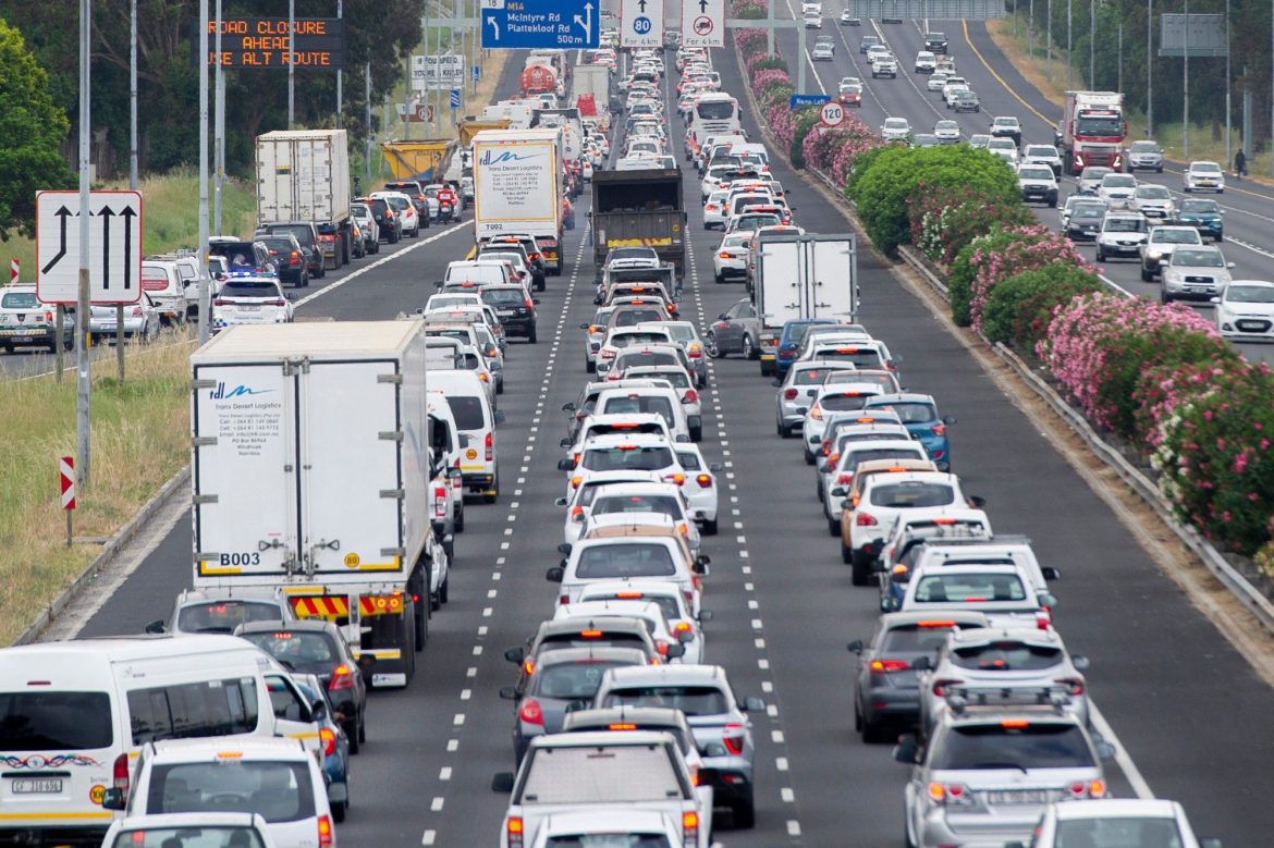South Africa’s Cape Town ranked 6th most congested city worldwide