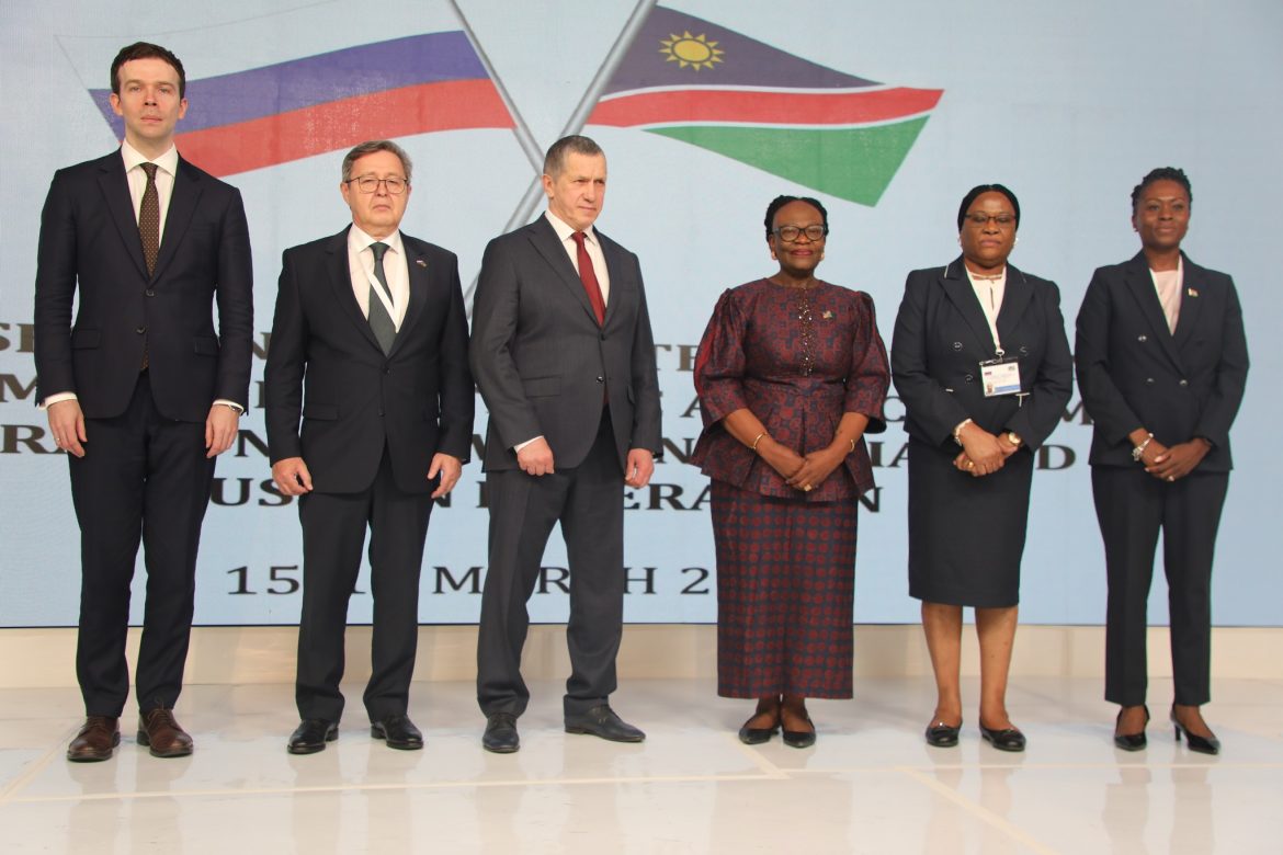 Namibia, Russia hold high-level economic talks to drive industrialization, trade
