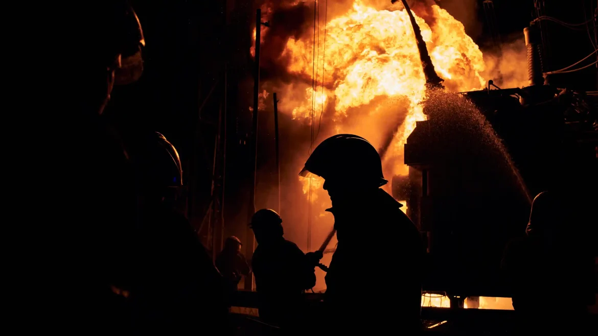 Russian strikes cause widespread blackouts in Ukraine