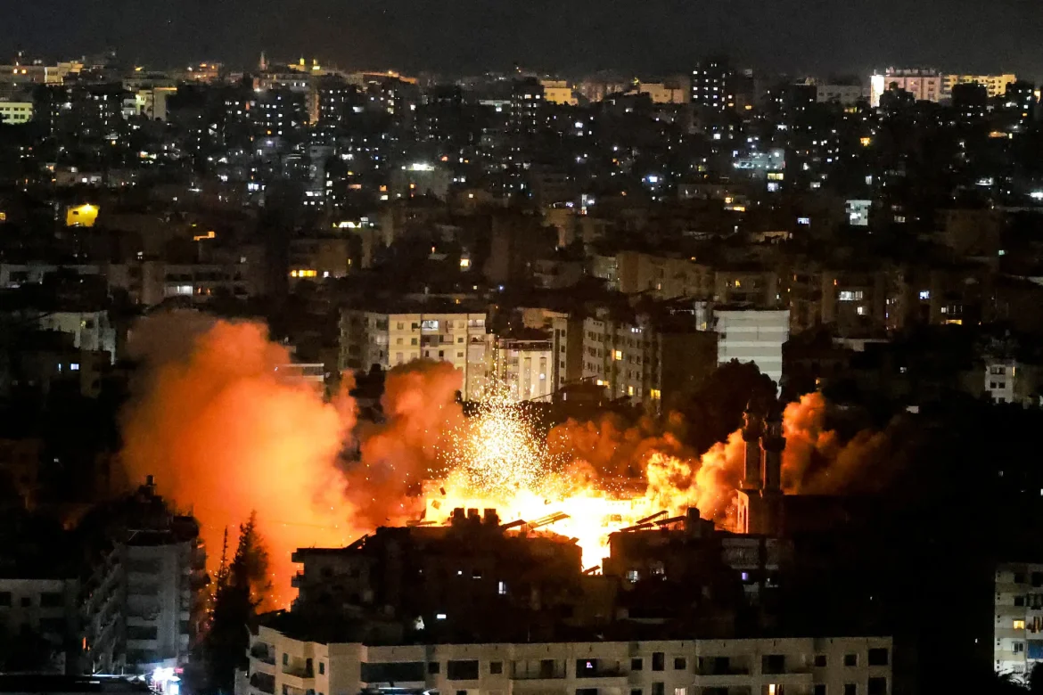 Israeli airstrikes hit S. Lebanon as drone flies over Beirut suburbs