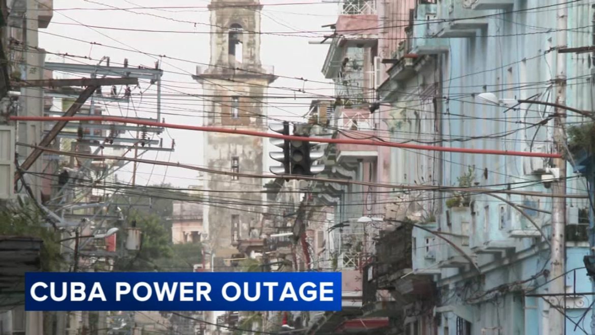Cuba links latest power grid collapse to U.S. sanctions