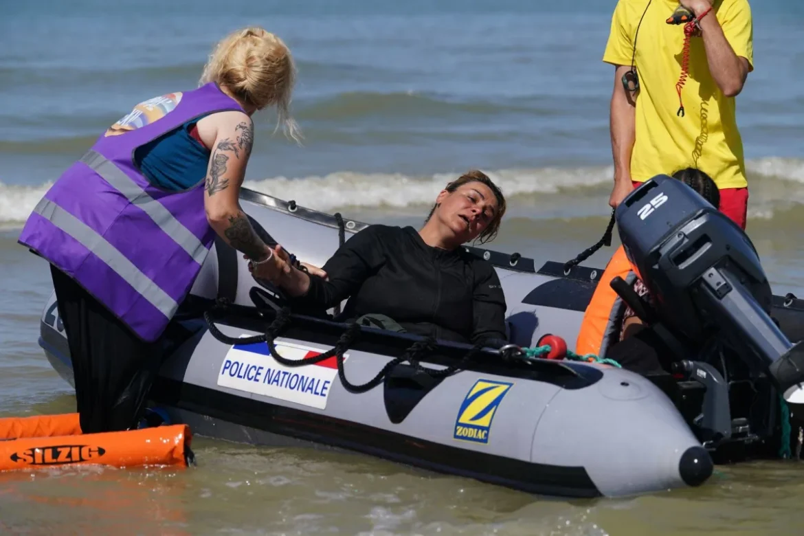 About 160 migrants rescued after boat catches fire in English Channel