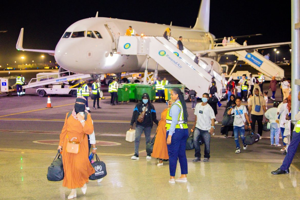 Rwanda receives 177 asylum seekers evacuated from Libya