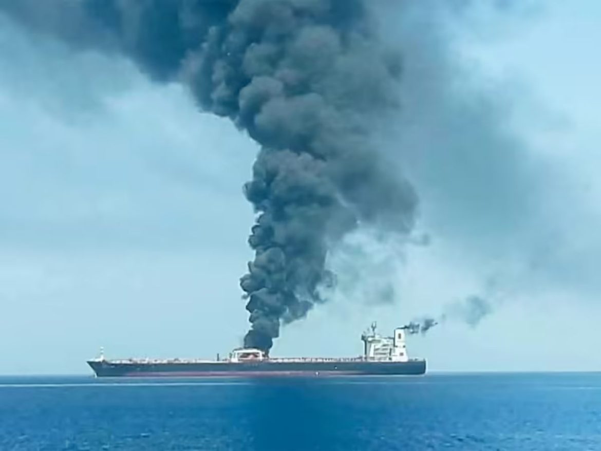 Tanker reports nearby explosion near Strait of Hormuz: UKMTO