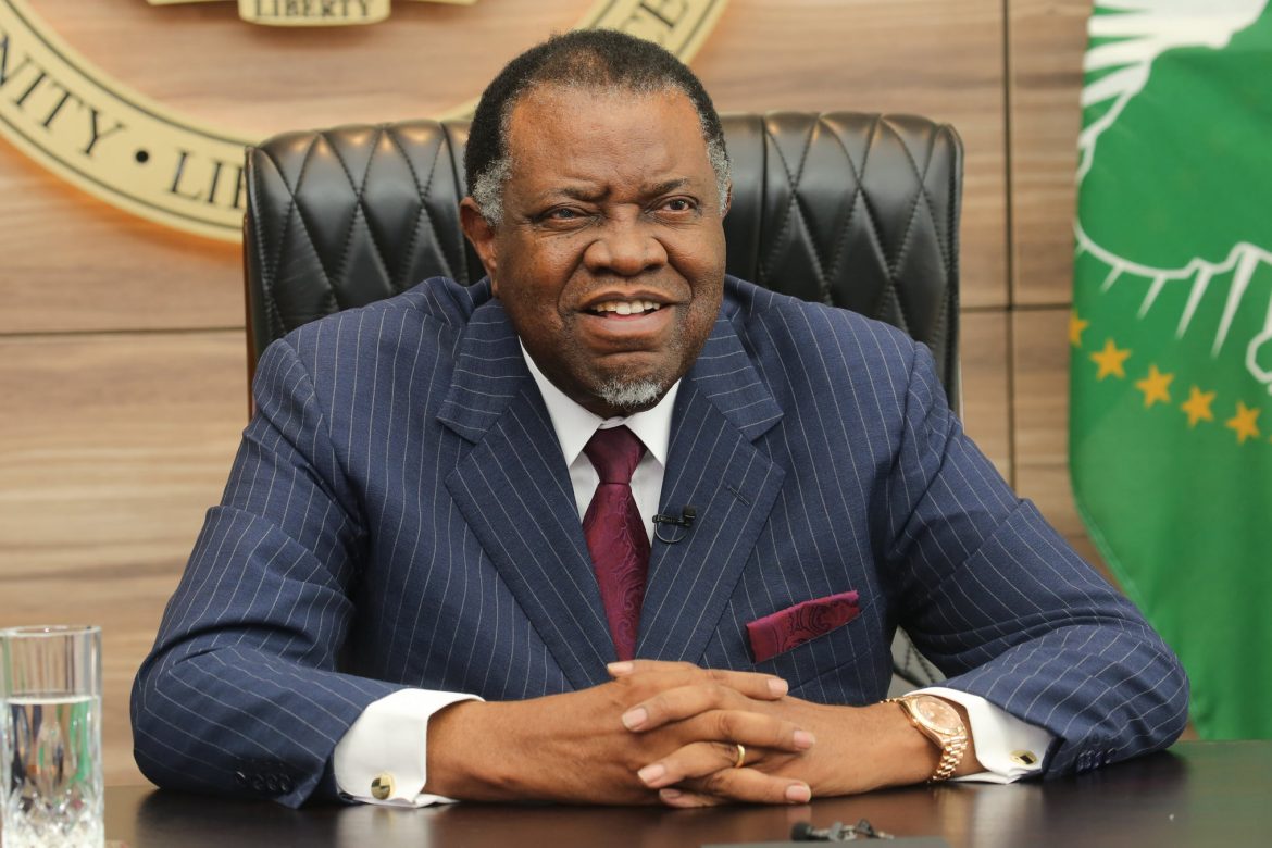 President Geingob congratulates Zambian President-Elect Hakainde Hichilema.