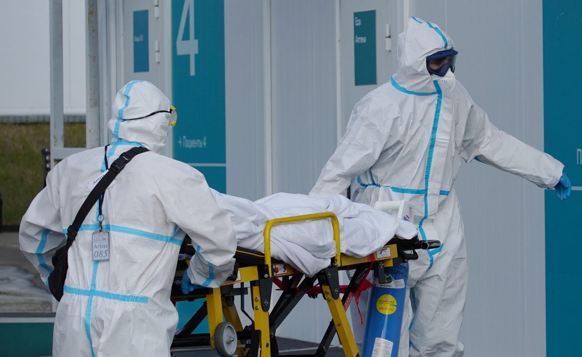 Russia registers highest daily count of COVID-19-related deaths