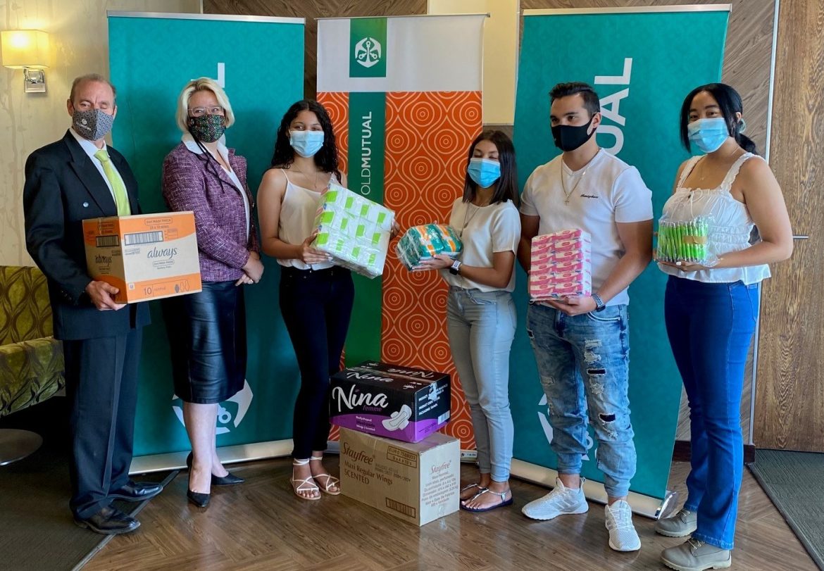Old Mutual supports various community projects to the tune of N$63 000. 00.