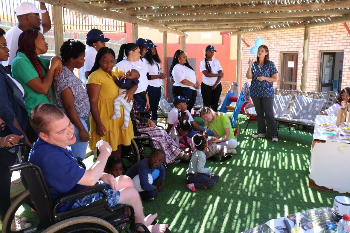 Capricorn Group employees volunteer at the Side bySide Early Intervention Centre for Special Needs Children