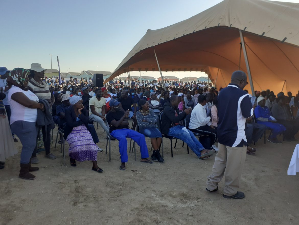 Swakopmund officials address Wagdaar community on their future