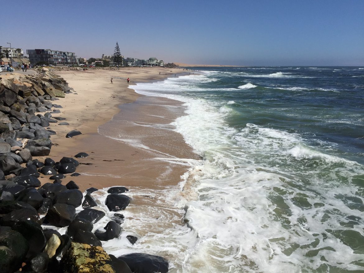 Work to protect the Swakopmund shoreline due to end next month