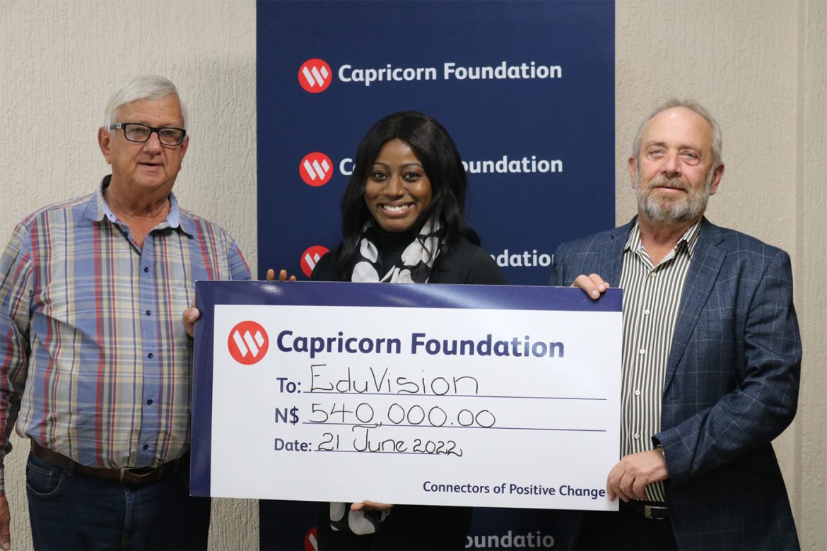 Capricorn Foundation enables EduVision to offer online learning to more remote schools