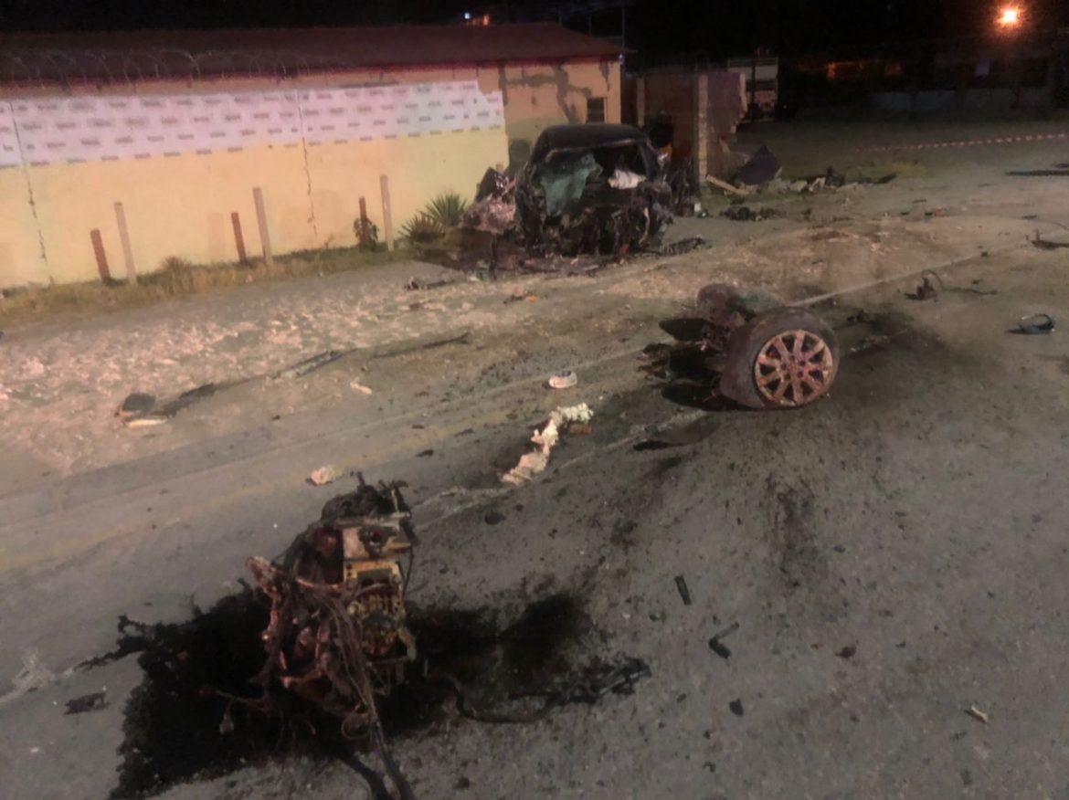 Two in critical condition after a car crash