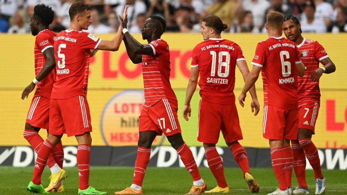 Ruthless Bayern thrash Frankfurt 6-1 in Bundesliga season opener