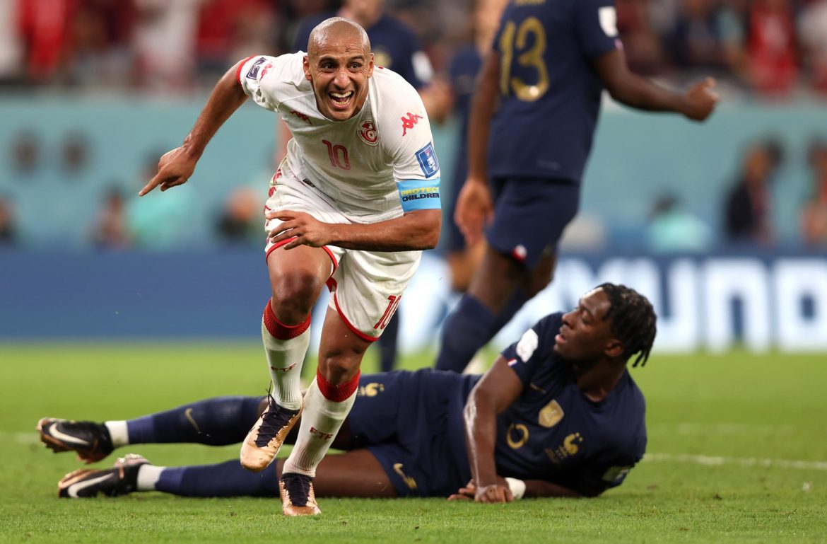 France still top World Cup group despite shock defeat against Tunisia