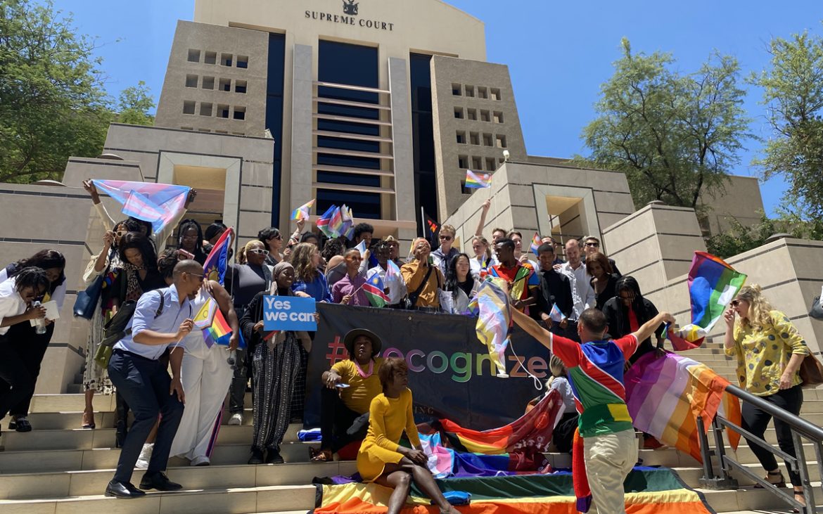 Namibian LGBTQ and intersex community fight for their rights in Supreme Court