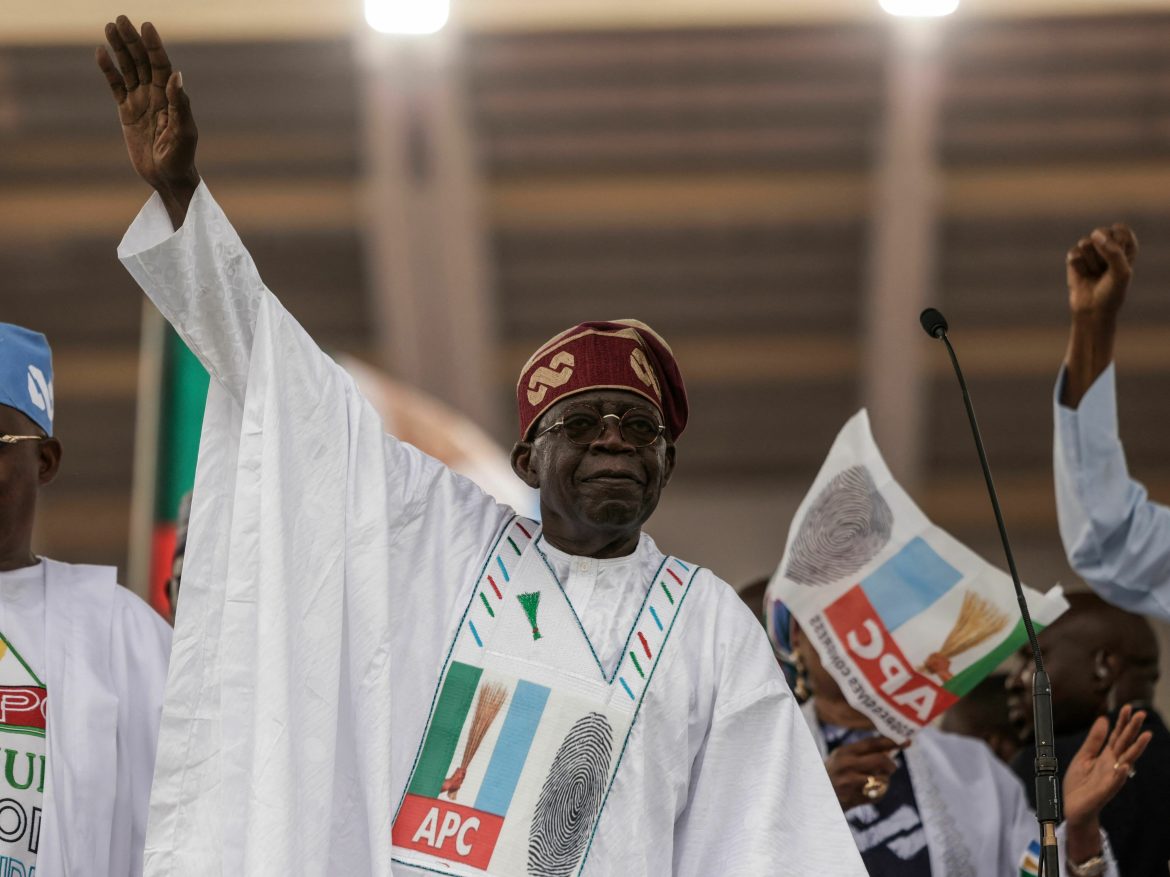 Ruling party candidate Tinubu wins presidential election in Nigeria: electoral chief