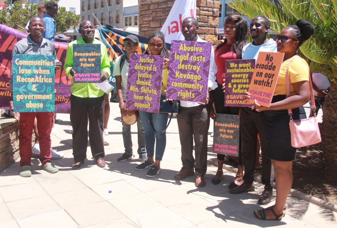 Kavango communities fight back against legal costs imposed by ReconAfrica and Namibian government