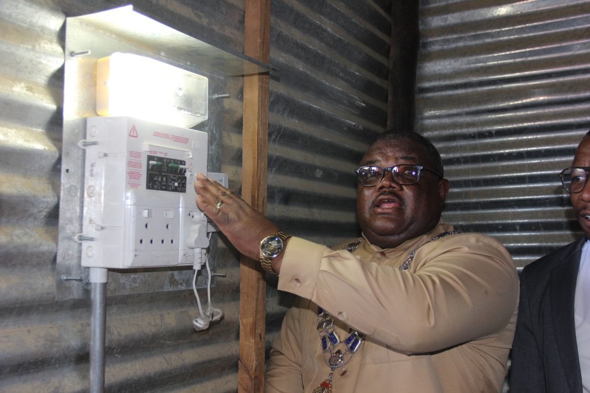 City of Windhoek Brings Electricity to Informal Settlements