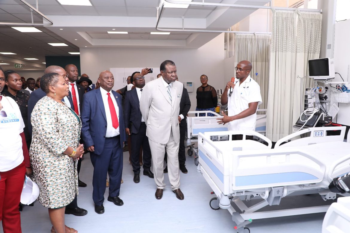 Namibian President Inaugurates Renovated Emergency Unit at Intermediate Hospital Katutura