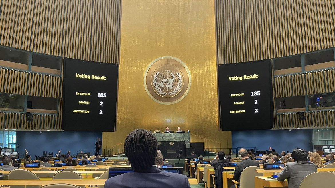 Namibia Strongly Condemns US Blockade of Cuba at UN General Assembly