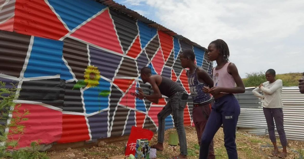 Feature: Art transforms Namibian informal settlements, inspires hope