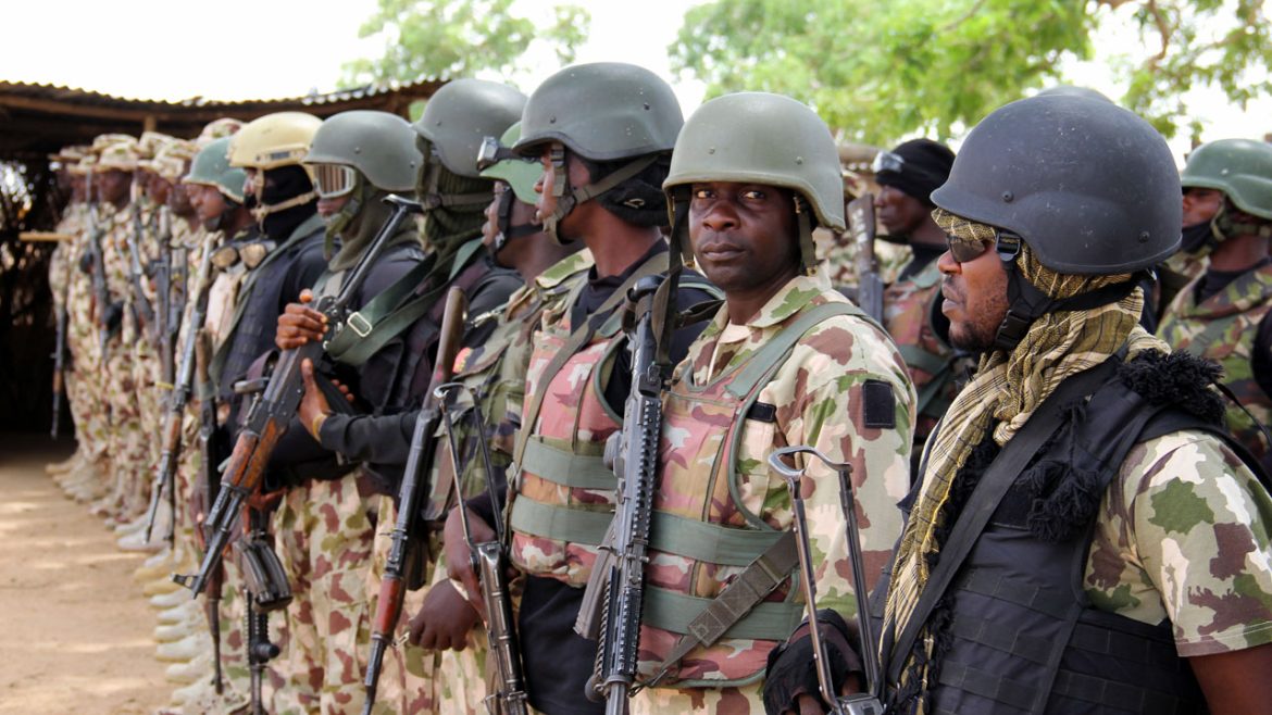 Nigerian military kills over 180 suspected gunmen in one week: official