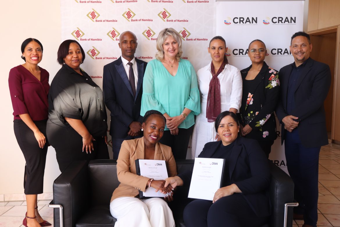 Bank of Namibia and CRAN Sign MoU to Strengthen Regulatory Ties