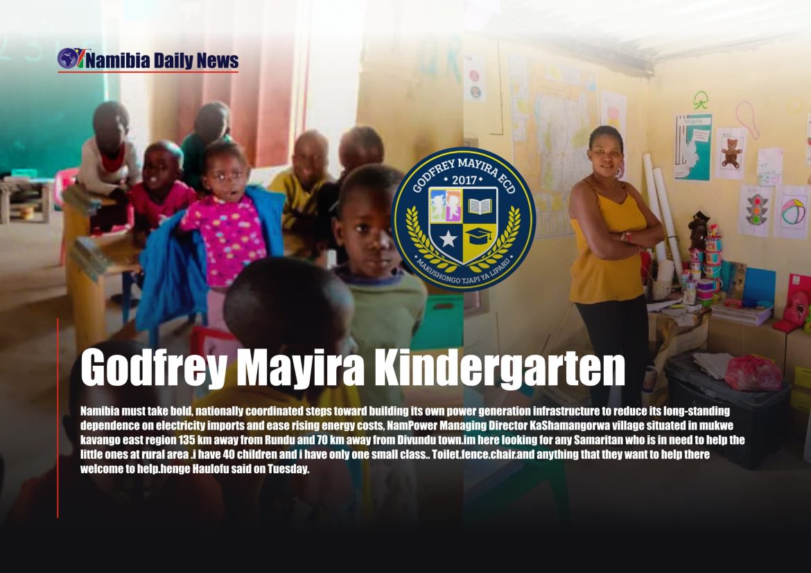 Essential Resources Needed for Mukwe District Kindergarten