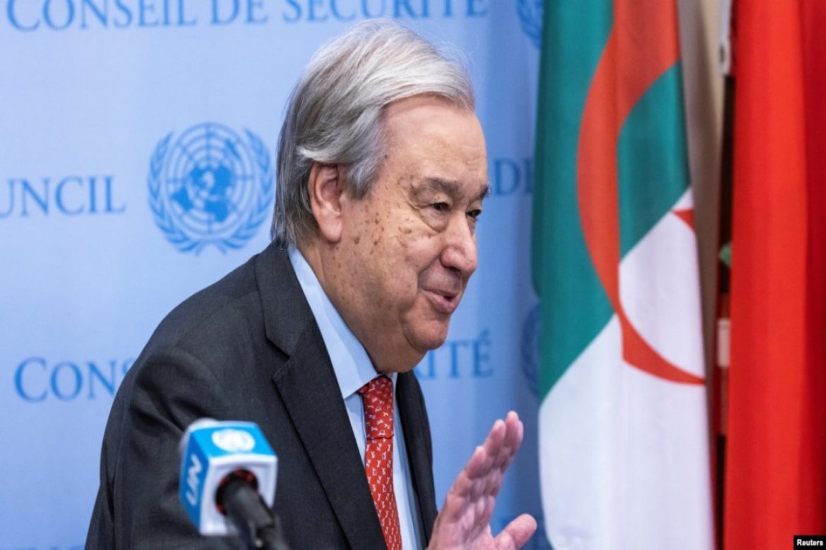 UN chief applauds agreement to secure ceasefire, hostage release in Gaza