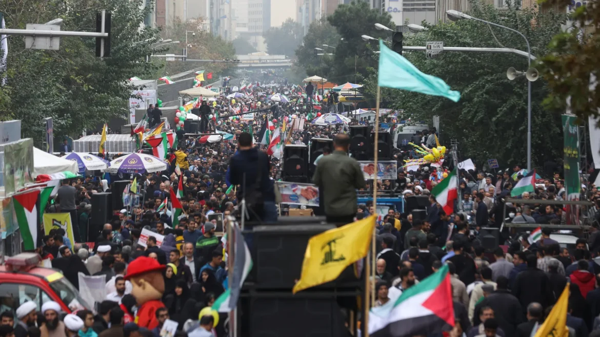 Iranians mark U.S. embassy takeover anniversary amid heightened tensions