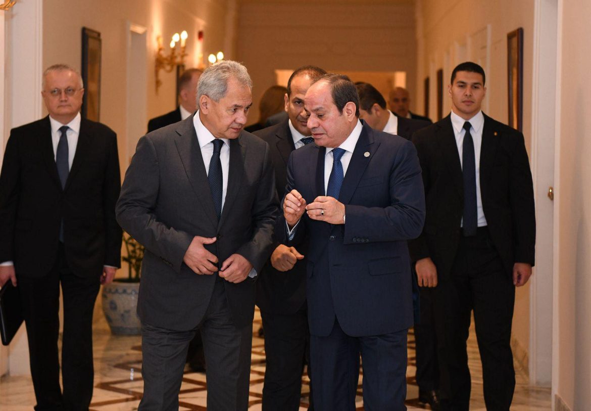 Egyptian president, Russian security official discuss Gaza ceasefire, Ukraine crisis