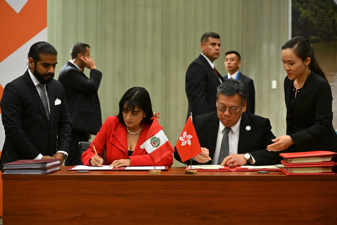 Hong Kong, Peru sign agreement on authorized economic operator mutual recognition