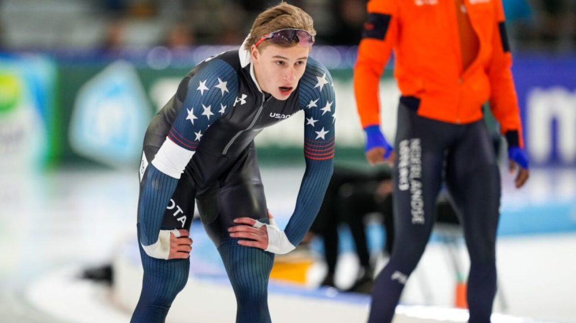 Stolz wins 3 golds as Speed Skating World Cup wraps up in Heerenveen