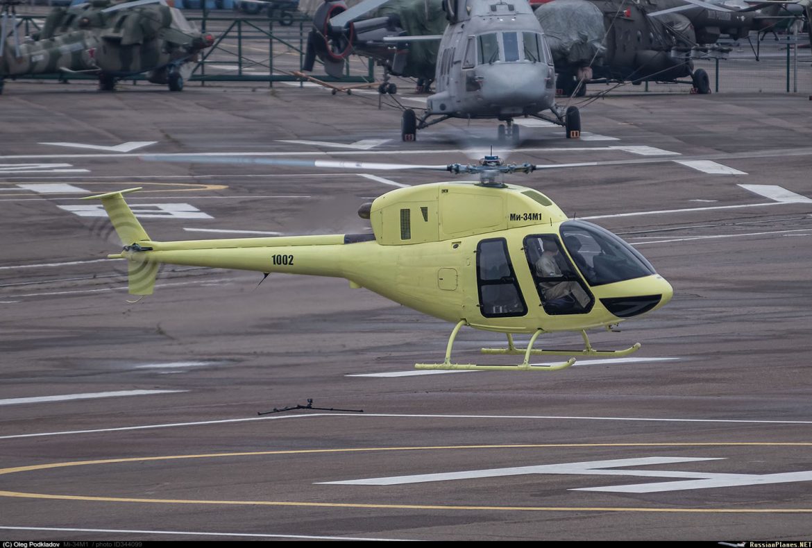 Russia’s Mi-34M1 helicopter completes first test flight successfully
