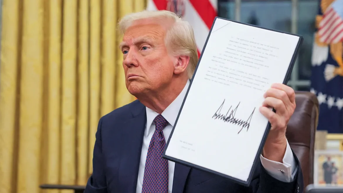 Trump signs order declaring fentanyl “weapon of mass destruction”