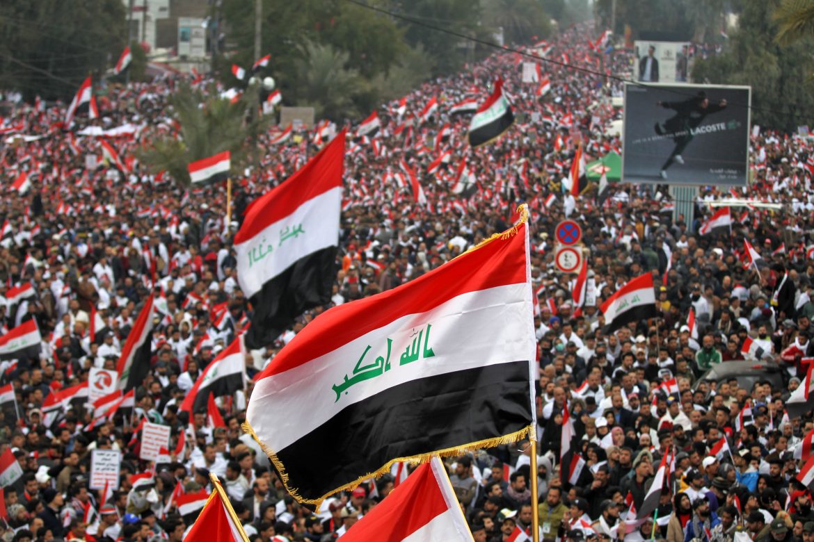Hundreds of Iraqis rally against U.S. interference in gov’t formation