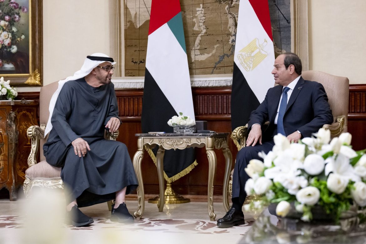 UAE, Egyptian presidents meet in Abu Dhabi to align on Gaza, economic ties