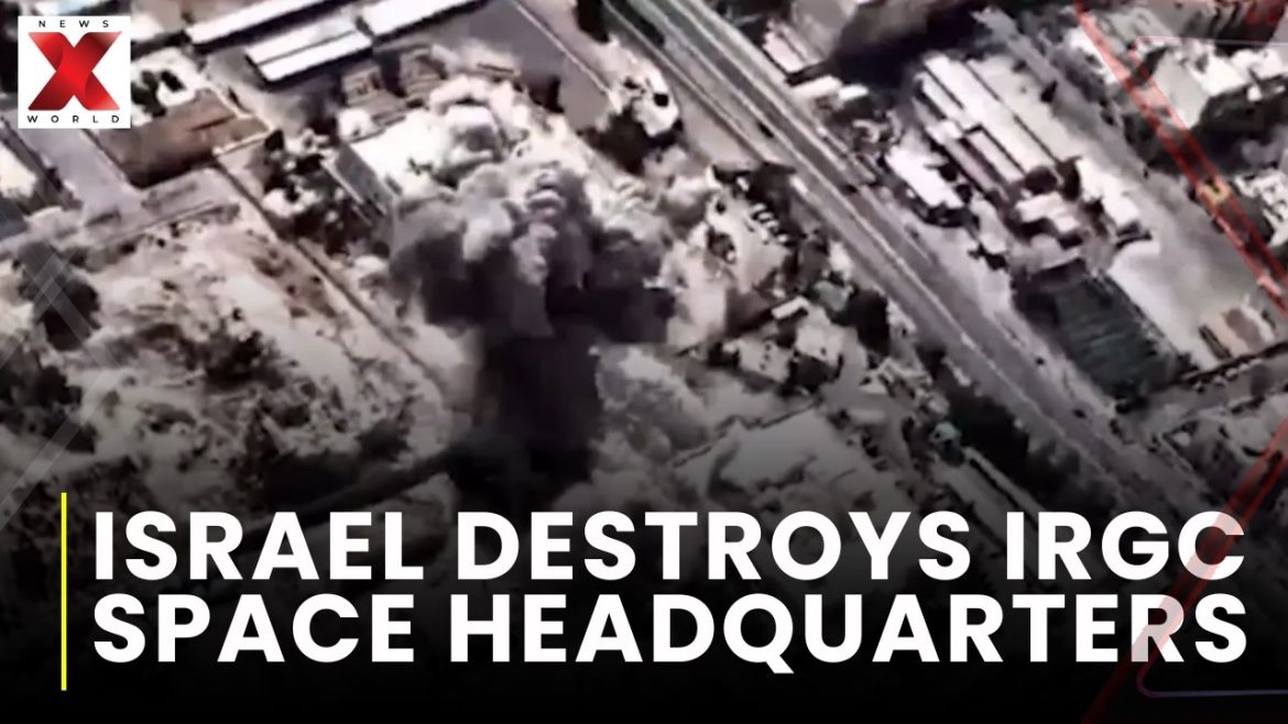 Israeli army says destroyed major space research center in Tehran
