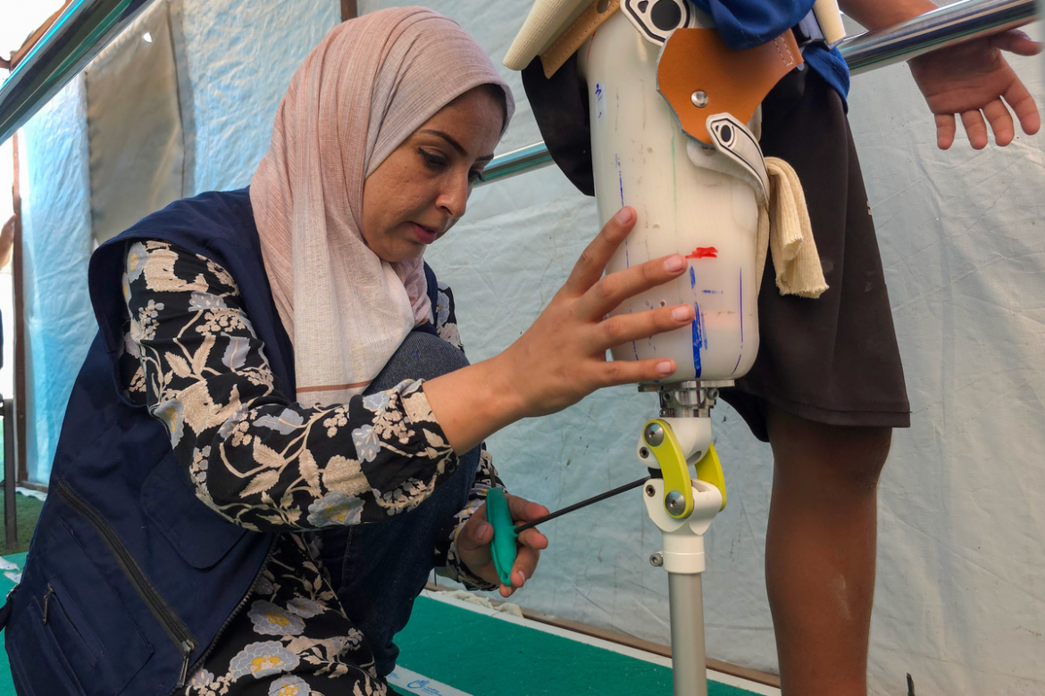 Humanitarians warn of lack of prosthetic care in Gaza