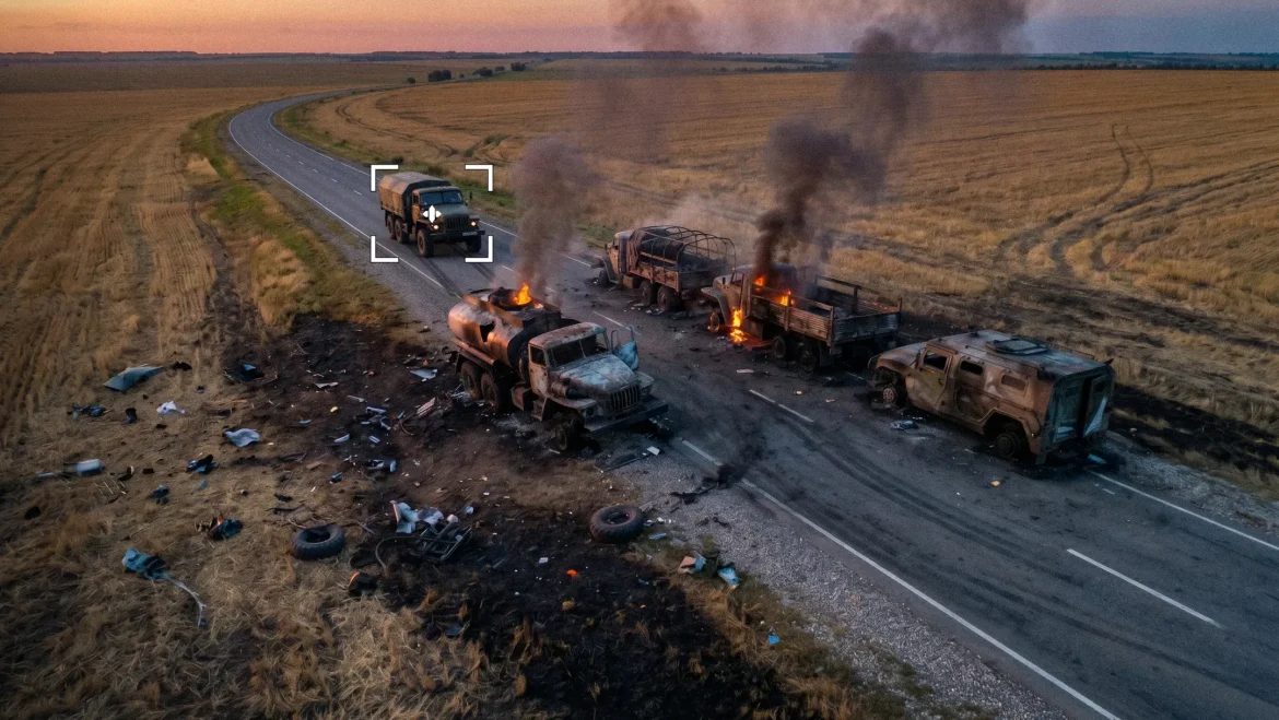 Ukraine says it strikes Russia’s communication, military, logistic facilities