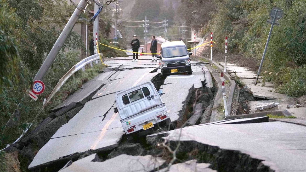 5.5-magnitude earthquake hits eastern Japan near Tokyo