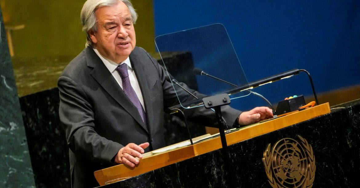 UN chief calls for financial resources to support relief agency for Palestine refugees