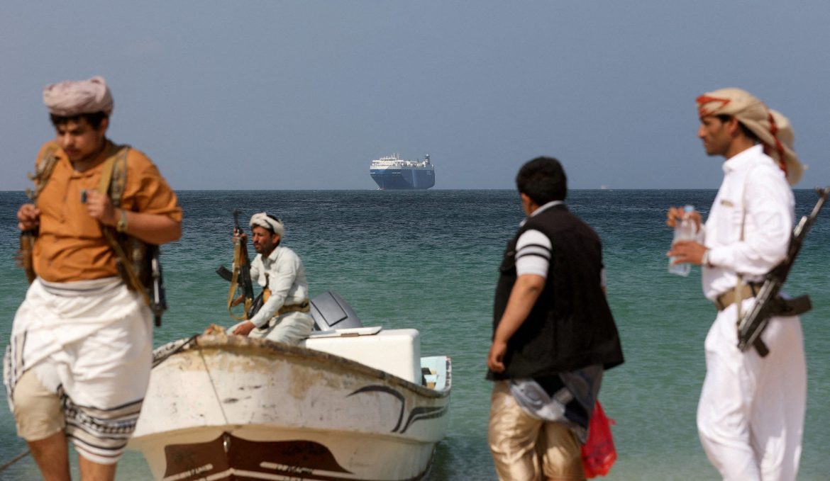 Yemen’s Houthi group says Bab al-Mandab remains open despite maritime ban