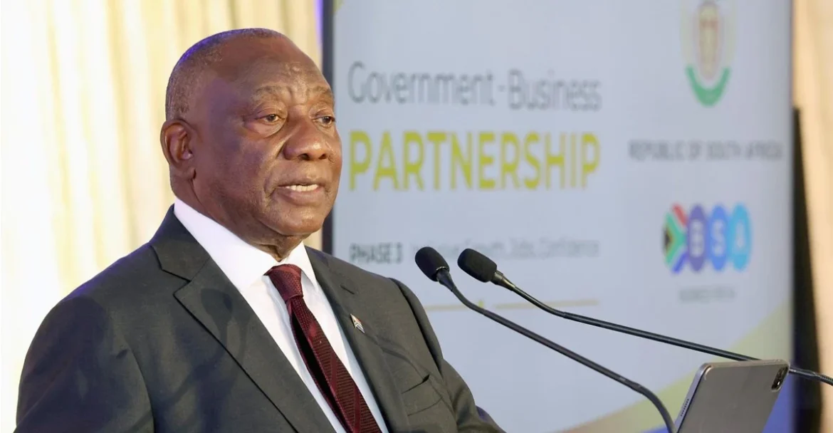 South Africa launches gov’t-business partnership to boost jobs, growth