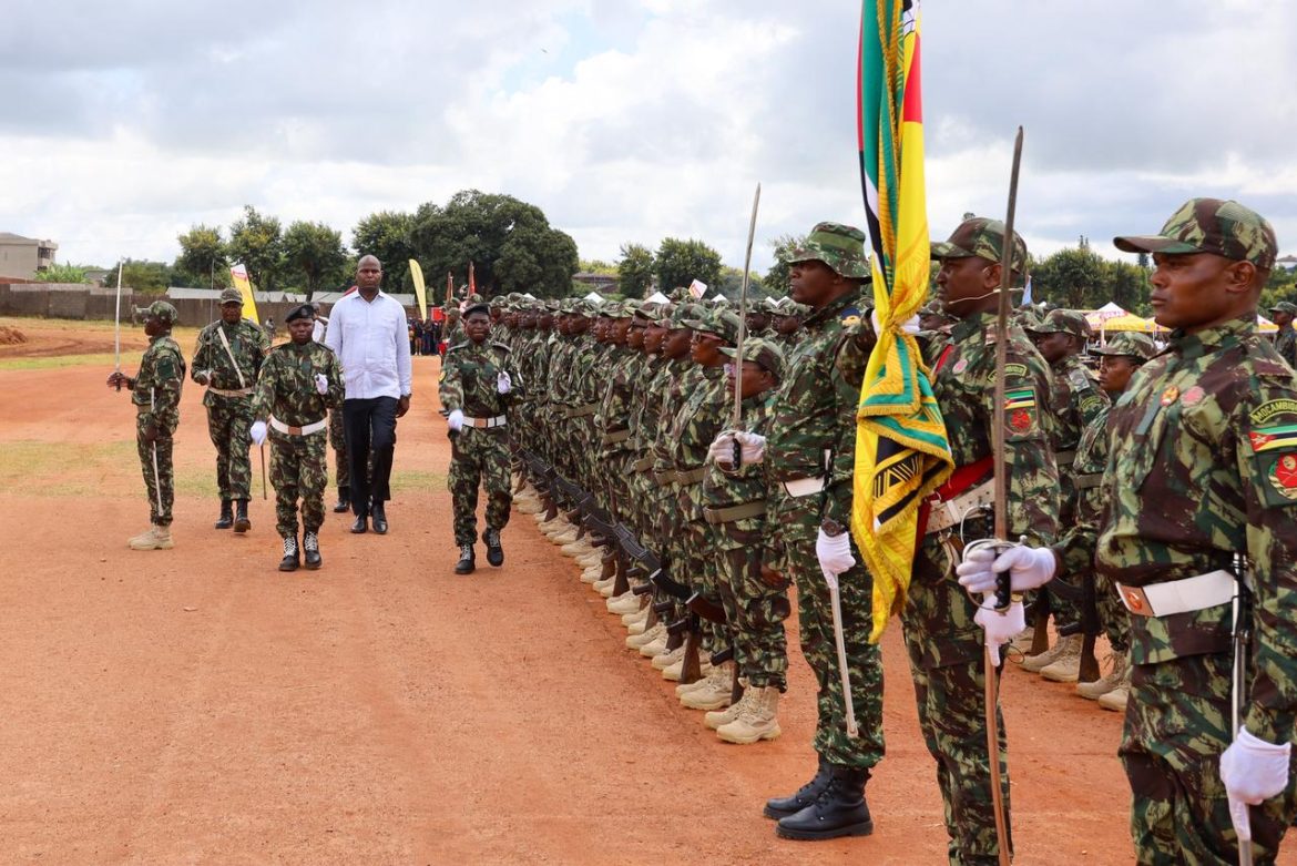 Mozambican president calls for stronger capacity of armed forces
