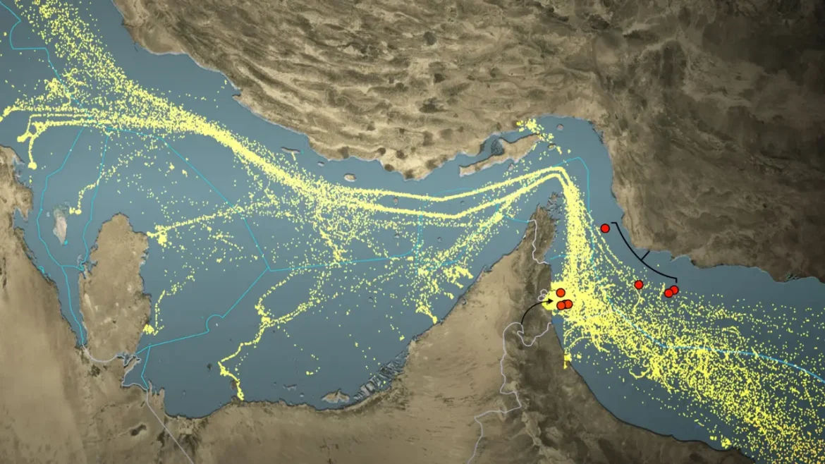 Iran denies U.S. claim on Hormuz oil transport