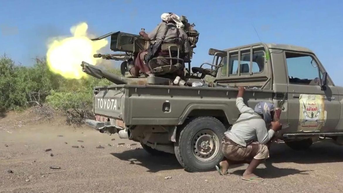 Houthi group claims missile strike on Saudi military supplies near Aden airport